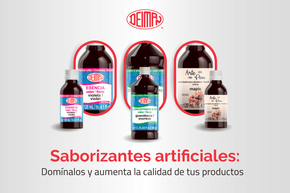 Saborizantes artificiales: Aumenta la calidad de tus productos