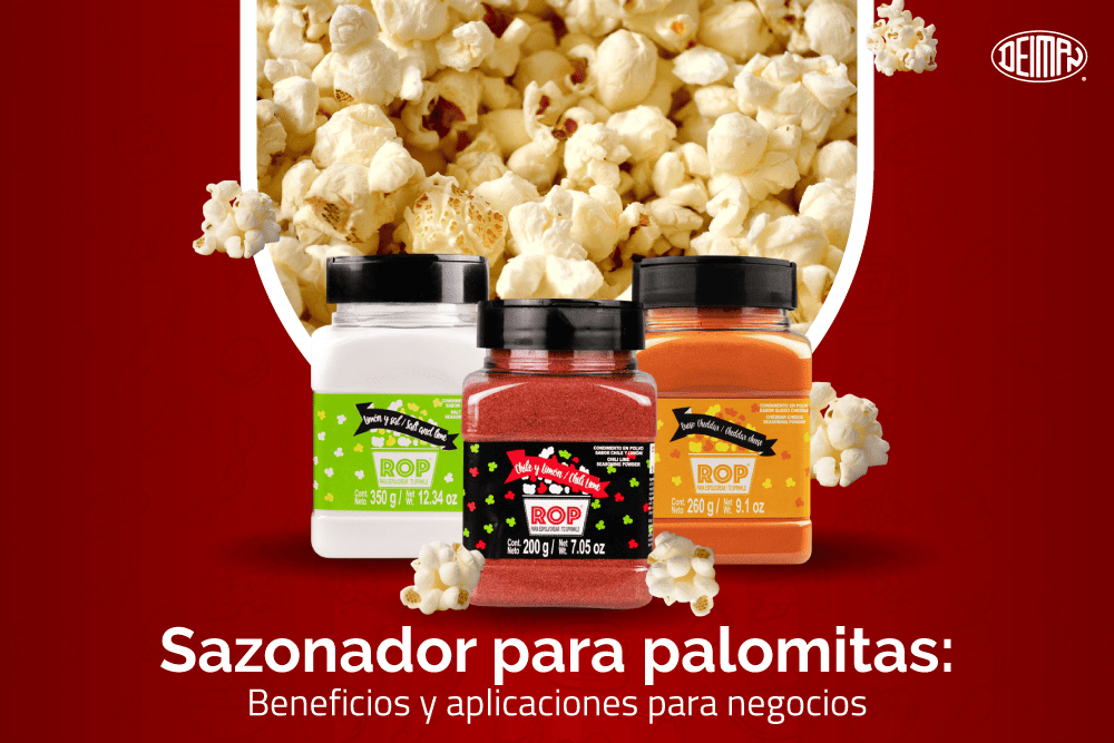 Sazonador para palomitas: Beneficios y aplicaciones para negocios
